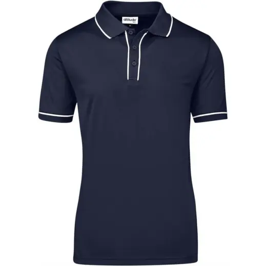 Mens Osaka Golf Shirt Navy